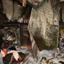 Depremzede ailenin yaşadığı konteyner alevlere teslim oldu: Anne ve 2 evladı dumandan etkilendi