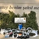 Hatay’da 89 kilo 200 gram esrar ve bin 876 kök kenevir ele geçirildi: Üç kişi tutuklandı