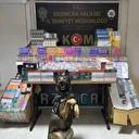Erzincan’da dedektör köpeği hera, 11 bin 600 kaçak ürünü yakalattı
