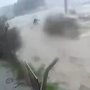 Foça’daki sel can aldı: Yaşlı adamın son anları kamerada