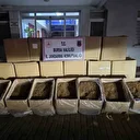 Bursa’da 750 kilogram kaçak tütün ele geçirildi