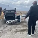 Erzincan'da araç takla attı: İkisi çocuk 4 kişi yaralandı