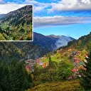 Karadeniz'de sonbahar: Giresun ve Rize büyüleyici renklere büründü