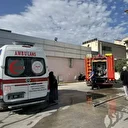 Denizli'de iki katlı binada yangın: Dumandan etkilenen kadın hastaneye kaldırıldı