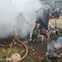 Konteyner yangını faciayla sonuçlandı: Bir yaşındaki bebek hayatını kaybetti