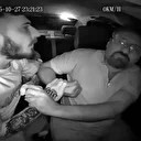 Taksi sürücüsüne darp: O anlar araç kamerasına yansıdı