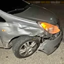 Sürücü ve yolcunun yaralandığı motosiklet kazası