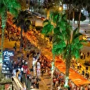 Mersin'de 102 metre uzunluğunda Türk bayrağıyla yürüyüş yapıldı