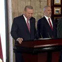 Cumhurbaşkanı Erdoğan Anıtkabir'de: Büyük ve güçlü Türkiye'yi evlatlarımıza emanet edeceğiz