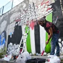 Dünyanın Gazze'ye olan sessizliğine sanatıyla tepki gösterdi: 'Dünya İzlerken' muralı büyük beğeni gördü