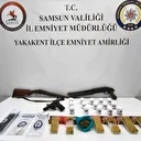 Yakakent ve Alaçam’da uyuşturucu operasyonu: 2 gözaltı