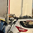 Silivri'de otomobil TIR'ın altına girdi: Otomobil sürücüsü hayatını kaybetti