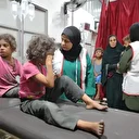 Katil İsrail masum Filistinli çocukları hedef aldı