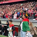 İspanyol takımı Athletic Club maça Gazzelilerle çıktı