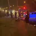 Trafikte sıkıştırılan sürücü, şerit değiştirirken kaza yaptı: Bir ağır yaralı