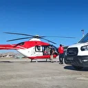 Van'da tedavi altındaki bebek için ambulans uçak havalandı