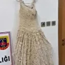 Uyuşturucu tacirlerinin yeni yöntemi hayrete düşürdü: Gelinliğe zehiri ilmek ilmek işlediler