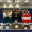 Milli eskrimciler Slovakya'da altın madalya kazandı