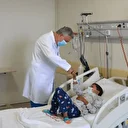 Babasının böbreği 13 yaşındaki oğluna umut oldu