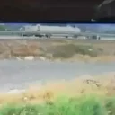 Minibüse arkadan çarpan motosiklet sürücüsü can verdi