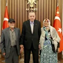 Cumhurbaşkanı Erdoğan Mersinli şehit ailesini kabul etti