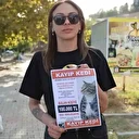 Tekir cinsi kedisi taşıma çantasından kaçtı: Bulana 100 bin lira ödül verecek