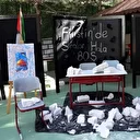 Öğrenciler Gazze için yürüdü