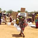 Paris'te Sudan'da sivillerin hedef alınması protesto edildi