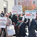 Erzurum'da sağlık çalışanları 103 haftadır Gazze için desteklerini sürdürüyor