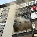 Aydın'da apartmanda çıkan yangın söndürüldü