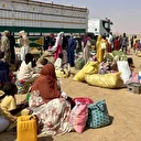 Faşir'deki çatışmalardan göç eden Sudanlılar El-Afadh kampına yerleştirildi