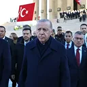 Cumhurbaşkanı Erdoğan ve devlet erkanı Anıtkabir'de