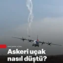 Türkiye'nin C130 tipi kargo uçağı Gürcistan’da düştü