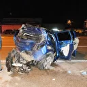 Işıkta bekleyen otomobile tır çarptı: Bir ölü üç yaralı