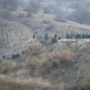 Azerbaycan-Gürcistan sınırında düşen askeri kargo uçağının enkazında incelemelere başlandı