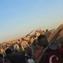 Sudan'da BAE destekli katliama karşı Türk bayraklı direniş