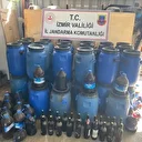 Sahte içki operasyonunda bir çift gözaltına alındı