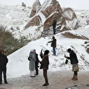 Kapadokya'da mevsimin ilk karı yağdı