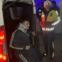 Çarptığı bekçi için gözyaşı döktü