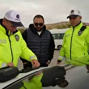 43 ilin geçiş güzergahında "zorunlu kış lastiği" denetimi: Araçlar tek tek durduruldu