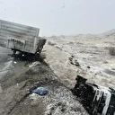 Şarampole devrilen TIR'ın şoförü yaralandı