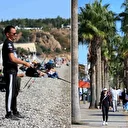 Türkiye’de karla mücadele başlarken o kentte deniz mevsimi devam ediyor