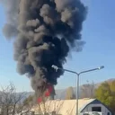 Amasya’da plastik malzeme dolu depo yandı: Yükselen dumanlar metrelerce öteden görüldü