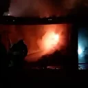 Konya'da evin müştemilatında ve deposunda çıkan yangın söndürüldü