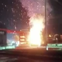 Sakarya’da OSB girişinde korkutan yangın