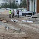 Şantiye çalışanları ile güvenlik görevlileri birbirine girdi: Yaralılar var