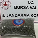Samanlıkta kurumaya bırakılan 4 kilo esrar ele geçirildi