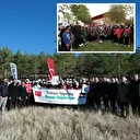 İmam hatipliler şehitlerimiz için fidan dikti