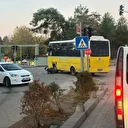 Motosiklet otobüsle çarpıştı: Sürücü öldü, kardeşi ağır yaralandı