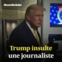 Trump insulte une journaliste de "truie"
